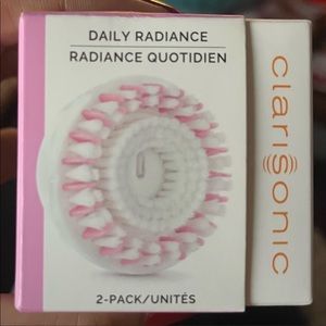 NIB Clarisonic’s Daily Radiance 2-Pack brush head set